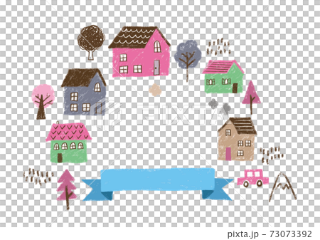 Hand drawn city illustration 01 73073392