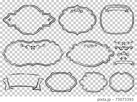 Hand drawn frame idea 04 73073393