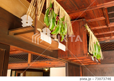 正月のしめ飾り 73073746