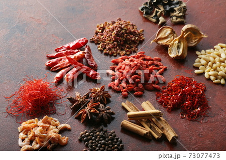 中華料理の香辛料と中華素材 中華料理の香辛料と中華素材 73077473