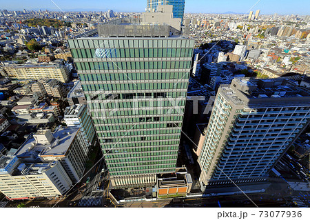 東京 都市風景 文京区 文京シビックセンターからの眺め 東京 都市風景 文京区 文京シビックセンターからの眺め 73077936