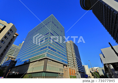 東京　都市風景　文京区　春日後楽園付近 73077945