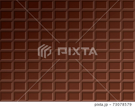 板チョコ壁紙 ミルクチョコレートのイラスト素材