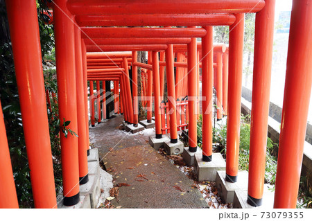 石浦神社の鳥居(石川県 金沢市 最古) 石浦神社の鳥居(石川県 金沢市 最古) 73079355