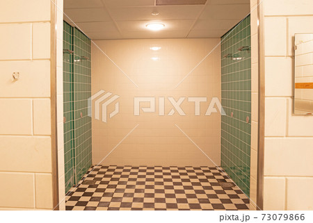 Interior of a shower room Interior of a shower room 73079866
