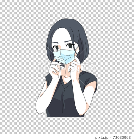 Women in their 40s who mask 73080968