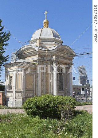 Chapel of Alexander Nevsky near Tuchkov bridge in St. Petersburg 73082110