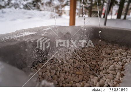 小平潟天満宮　手水舎 73082646