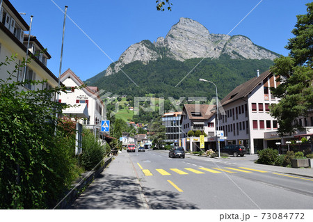 スイス ザルガンス市街 73084772