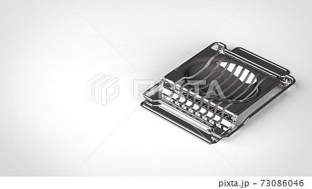egg slicer white background 73086046