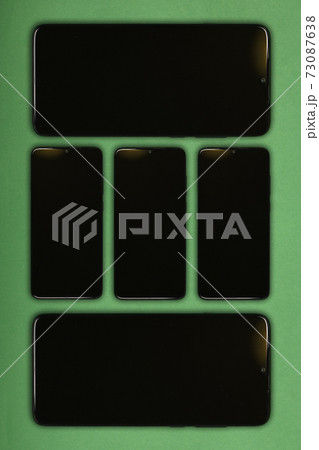 Green blur texture and background Green blur texture and background 73087638