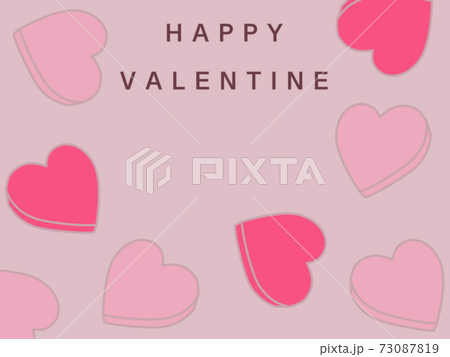 バレンタイン背景 73087819