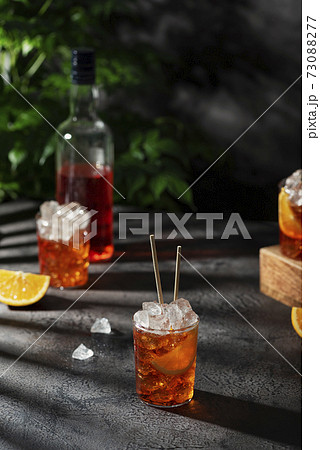 Summer Italian cocktail aperol Summer Italian cocktail aperol 73088277