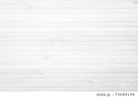 Bamboo wood laminated board detailed texture pattern background in white gray color. 73089148