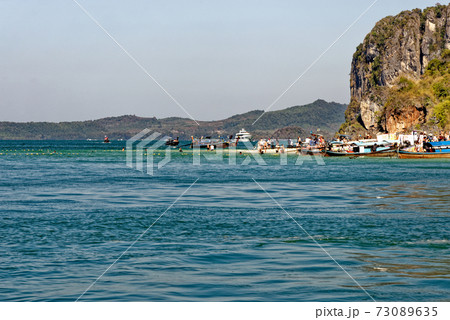 Phra Nang beach - Railay - Krabi Thailand 73089635