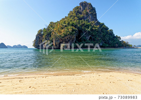 Tropical beach on Koh Aleil Island - Thailand 73089983
