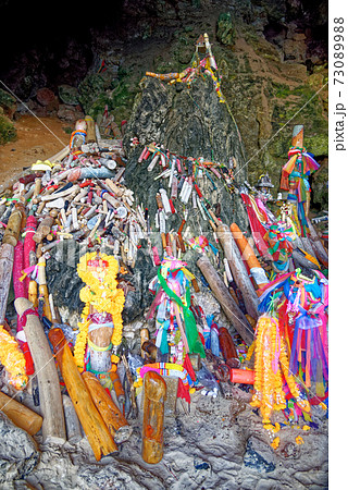 Princess Cave - Phallus symbols - Phra Nang Cave Shrine 73089988