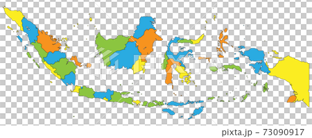 It is a map of Indonesia. It is a map of Indonesia. 73090917