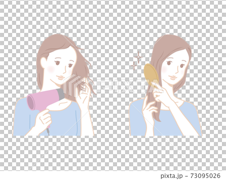 Woman_hair care_line圖 Woman_hair care_line圖 73095026