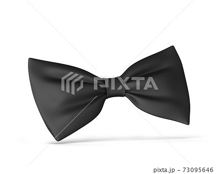 Silk Bow Tieのイラスト素材