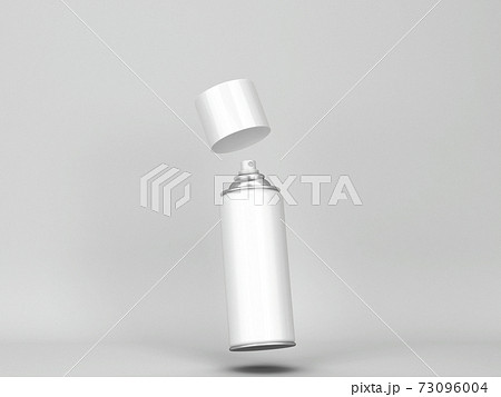 Blank aerosol tube mockup 73096004