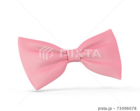 Silk Bow Tieのイラスト素材