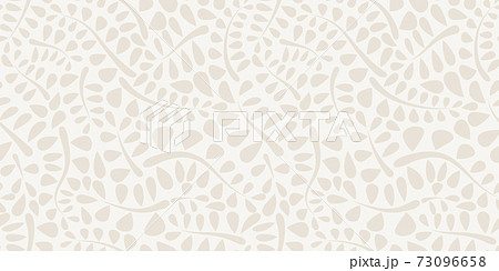 スタイリッシュなオーガニックパターンのイラスト素材