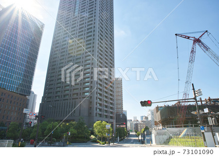【大阪府】8月・真夏の北区 中之島の都市風景 【大阪府】8月・真夏の北区 中之島の都市風景 73101090