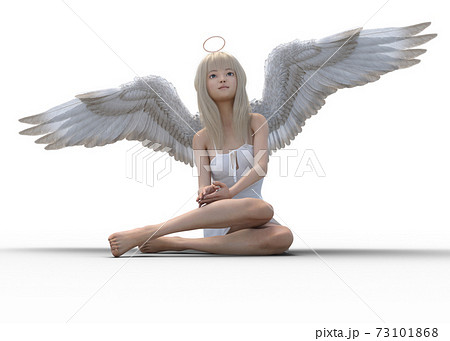 美脚の天使 Perming 3dcgイラスト素材のイラスト素材 美脚の天使 Perming 3dcgイラスト素材のイラスト素材