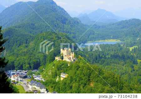 ドイツ　ホーエンシュヴァンガウ城 73104238