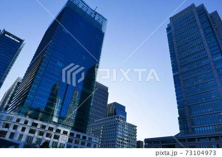 東京中央郵便局と丸の内ビル群 東京中央郵便局と丸の内ビル群 73104973