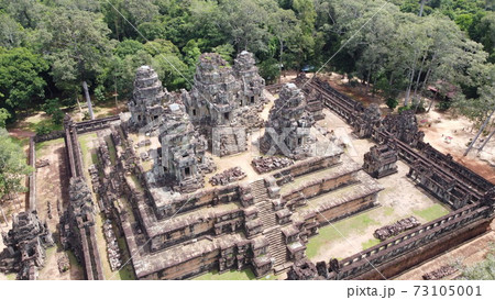 【世界遺産】シェムリアップのアンコール遺跡群・タケオ 【世界遺産】シェムリアップのアンコール遺跡群・タケオ 73105001