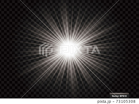 衝撃、驚き、スピード感のある集中線 ベクター素材 衝撃、驚き、スピード感のある集中線 ベクター素材 73105308