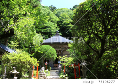 夏の柳津虚空蔵尊本堂(宮城) 夏の柳津虚空蔵尊本堂(宮城) 73106277