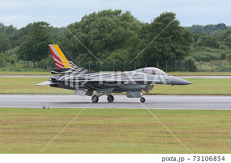 ベルギー空軍F-16AMディスプレイチームのタキシング 73106854