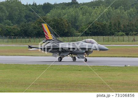 ベルギー空軍F-16AMディスプレイチームのタキシング 73106856