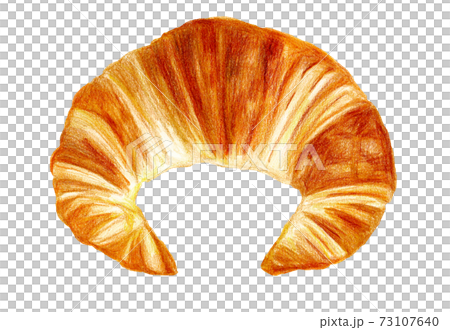 Croissant 02 (colored pencil drawing) Croissant 02 (colored pencil drawing) 73107640