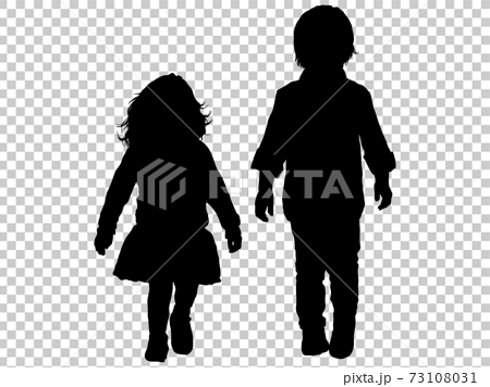 little sister clipart black and white