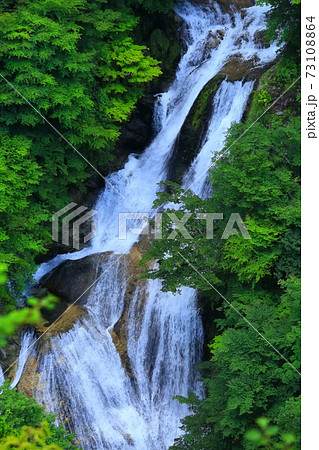 【栃木県】新緑の霧降の滝 【栃木県】新緑の霧降の滝 73108864