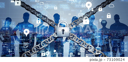 サイバーセキュリティ　個人情報 73109024