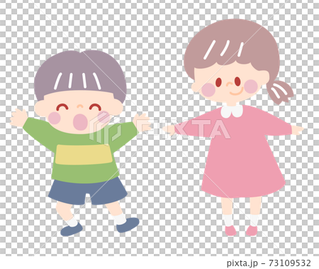 Children _ happy _ good friend set 73109532