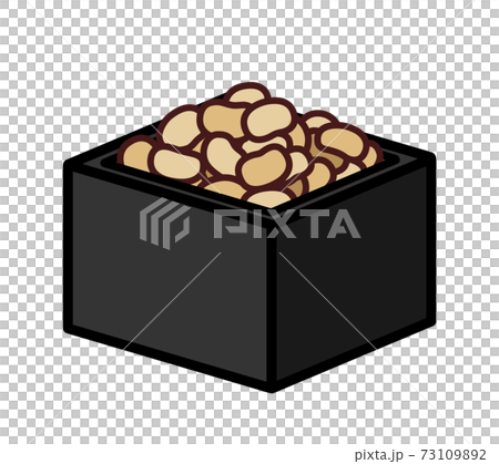 節分 豆 イラストのイラスト素材