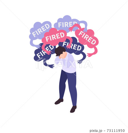 Panic Attack Illustration Panic Attack Illustration 73111950