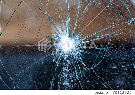 broken glass,background of cracked window 73112626