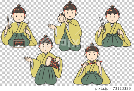 Five-person musical accompaniment set 73113329