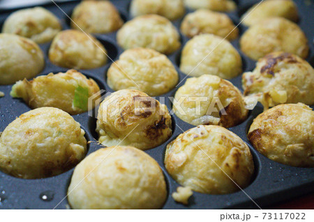 手作りのたこ焼き 73117022