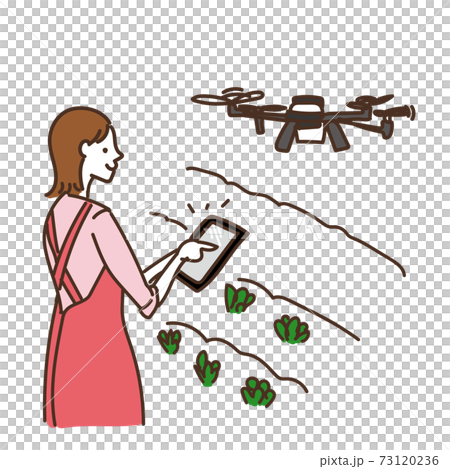 農業女子 農業 農家 女性 主婦 イラスト 農業女子 農業 農家 女性 主婦 イラスト 73120236