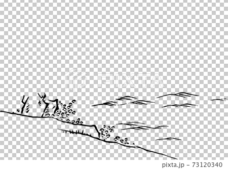 河岸和水面 73120340