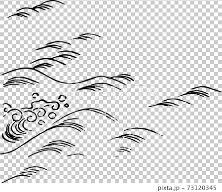 波（左下用） 73120345