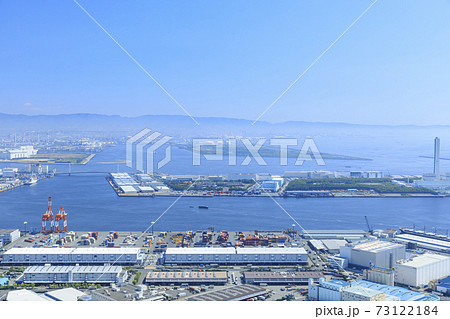 大阪府　都市風景　ベイエリア 73122184